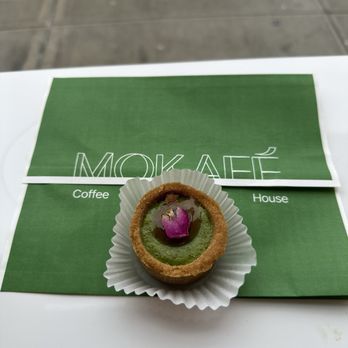 Mokafe - Pistachio tart - Coffee & Tea Near Me - Astoria, New York Mokafe - Pistachio tart - Coffee & Tea Near Me - Astoria, New York