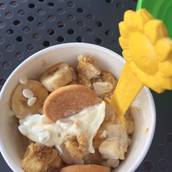Yogurtland - Banana toffee and vanilla. I tried to do a banana pudding type yogurt. It was good. - Ice Cream & Frozen Yogurt Near Me - Irvine, California Yogurtland - Banana toffee and vanilla. I tried to do a banana pudding type yogurt. It was good. - Ice Cream & Frozen Yogurt Near Me - Irvine, California