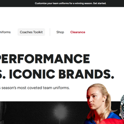 BSN Sports - Front page of website