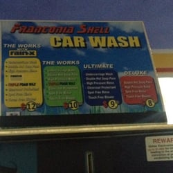Car wash options January 2015