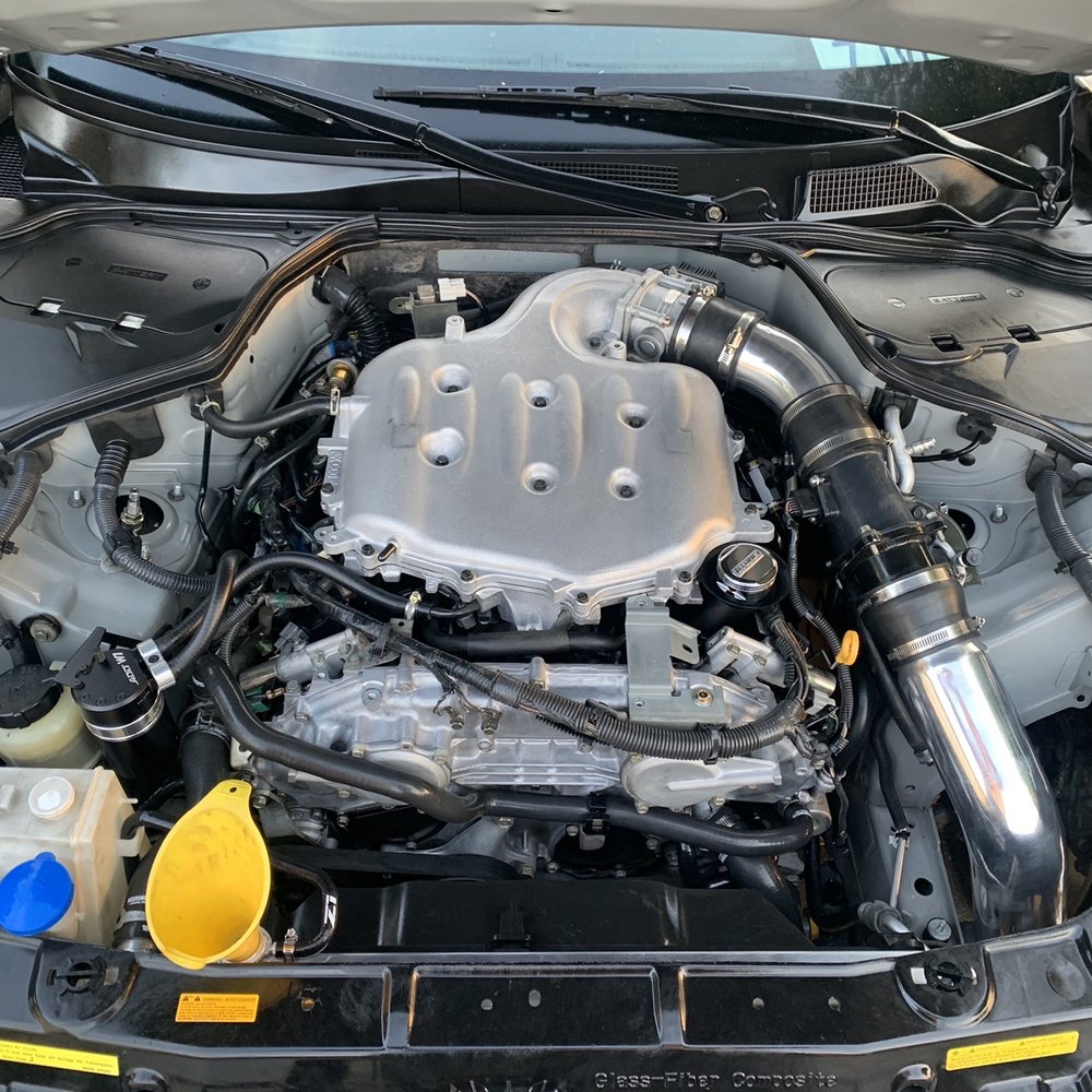 Engine bay detail with help from guys at Detail Garage BP! Engine bay detail with help from guys at Detail Garage BP!