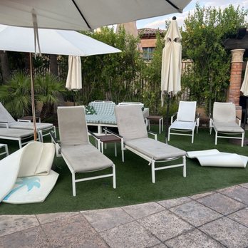 Royal Palms Resort And Spa - Very sloppy pool area, no care taken to clean up cups, beer cans, soiled towels, straighten out cushions, put floats away, etc. - Day Spas Near Me - Phoenix, Arizona