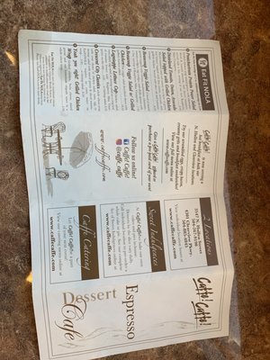 Menu photo 4 Caffe Caffe - North Hullen Metairie, LA