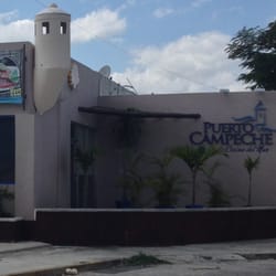 Puerto Campeche - Puerto Campeche, fachada lateral