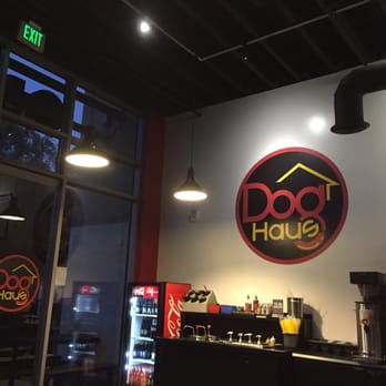 Dog Haus - Pasadena - Sauce counter. Don't pass up the curry ketchup. - New American Near Me - Pasadena, California Dog Haus - Pasadena - Sauce counter. Don't pass up the curry ketchup. - New American Near Me - Pasadena, California