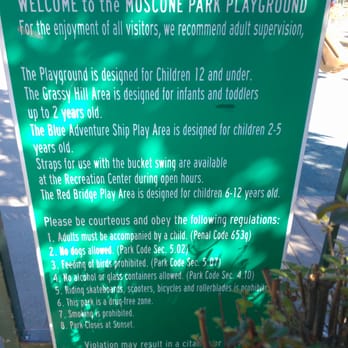 Moscone Park Playground - Rules and regulations - Playgrounds Near Me - San Francisco, California Moscone Park Playground - Rules and regulations - Playgrounds Near Me - San Francisco, California