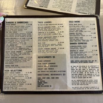 Luna Bistro Cafe - Menu - New American Near Me - Long Beach, California Luna Bistro Cafe - Menu - New American Near Me - Long Beach, California
