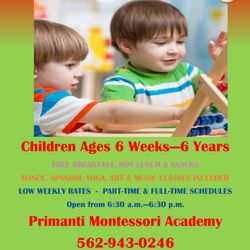Primanti Montessori Academy Whittier