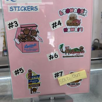 Leonard's Bakery - Stickers - Bakeries Near Me - Honolulu, Hawaii