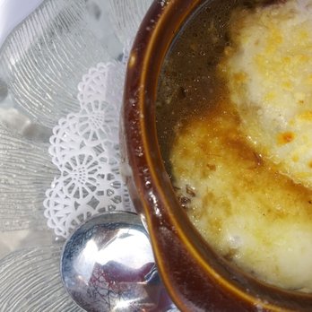 Outriggers Restaurant - French onion soup - Seafood Near Me - Stratford, Connecticut