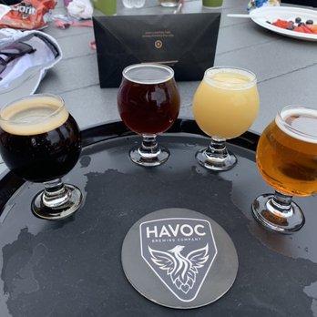 Havoc Brewing Company - Flight - Breweries Near Me - Pittsboro, North Carolina Havoc Brewing Company - Flight - Breweries Near Me - Pittsboro, North Carolina