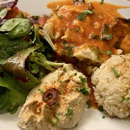 Moussaka Plate. Moussaka Plate.
