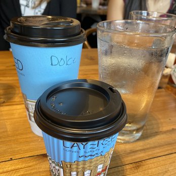 Layered - Brunch gourmet coffee in paper cups disappointment.... - Coffee & Tea Near Me - McKinney, Texas