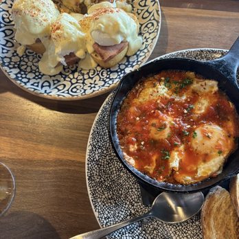 The 908 - shakshuka and eggs Benedict - New American Near Me - Long Beach, California The 908 - shakshuka and eggs Benedict - New American Near Me - Long Beach, California