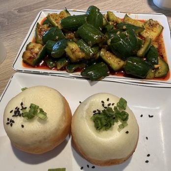 Little Pan - Cucumber salad and house special Fried bun - Chinese Near Me - Santa Ana, California Little Pan - Cucumber salad and house special Fried bun - Chinese Near Me - Santa Ana, California