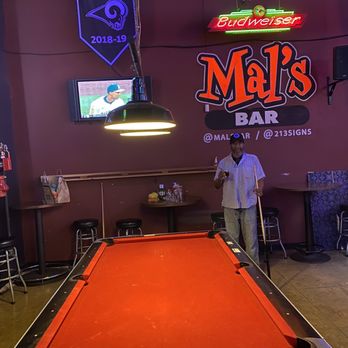 Mal's Bar - My pretending to be a pool shark - Bars Near Me - Los Angeles, California