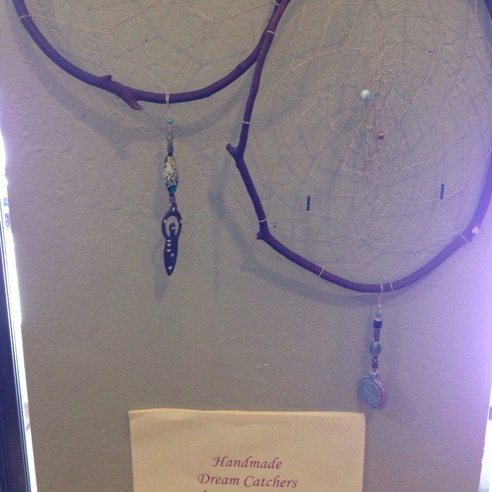 Mountain High Coffee & Books - Cool dreamcatchers fashioned by local artisan. - Coffee & Tea Near Me - Cobb, California