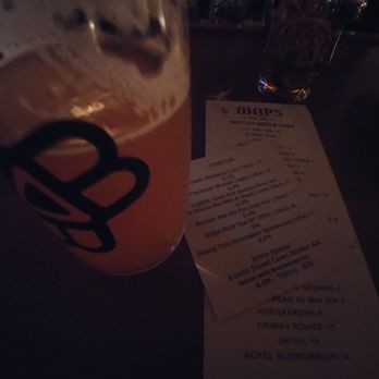 Maps Bar - These pretzels are making me thirsty. Sweet digs. Lotsa maps. Hipsterish but fun. - Coffee & Tea Near Me - Portland, Maine