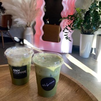Rny Coffee Studio - Matcha Cloud Cream Top & Matcha Pistachio Cream Top - Cafes Near Me - Los Angeles, California Rny Coffee Studio - Matcha Cloud Cream Top & Matcha Pistachio Cream Top - Cafes Near Me - Los Angeles, California