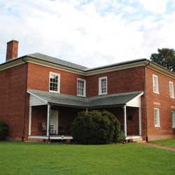 Reynolds Homestead - The back porch of the main house