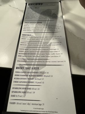 Menu photo 1 Railbird Kitchen Alexandria, VA Menu photo 1 Railbird Kitchen Alexandria, VA