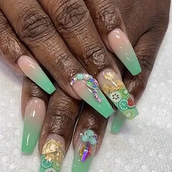 O P Nails - I wanted my nails to be this ombré Color! - Nail Salons Near Me - Altus, Oklahoma