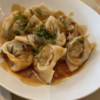 Blue Wave - Spicy Wonton dumplings - Shanghainese Near Me - Williston Park, New York Blue Wave - Spicy Wonton dumplings - Shanghainese Near Me - Williston Park, New York