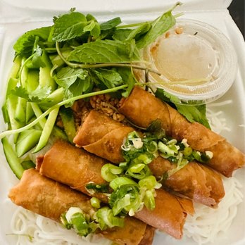 Pho Anvi - Bun Cha Gio (crispy egg rolls with vermicelli noodles)!! - Vietnamese Near Me - Norwalk, California Pho Anvi - Bun Cha Gio (crispy egg rolls with vermicelli noodles)!! - Vietnamese Near Me - Norwalk, California