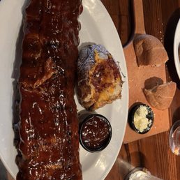 Full rack of Baby Back Ribs