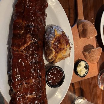 LongHorn Steakhouse - Full rack of Baby Back Ribs - Steakhouses Near Me - Fairview Heights, Illinois