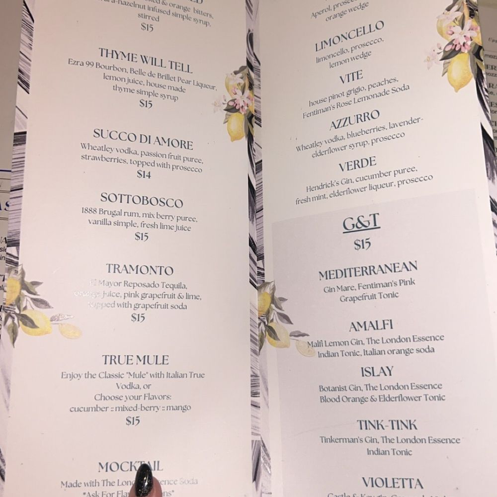 Osteria 500 - Menu - Italian Near Me - Sarasota, Florida Osteria 500 - Menu - Italian Near Me - Sarasota, Florida