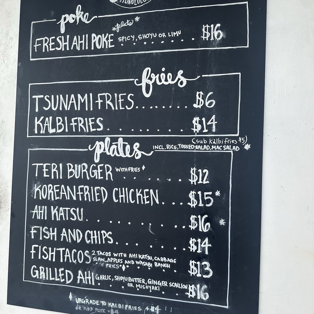 Menu Menu