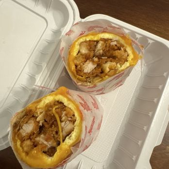 Cluck & Blaze - The Original Nashville Hot Breakfast Burrito* - Chicken Shop Near Me - Long Beach, California