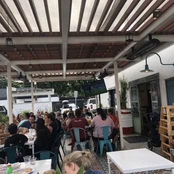 The Taco Stand - Outside area (where it open up outside again) - Tacos Near Me - Encinitas, California The Taco Stand - Outside area (where it open up outside again) - Tacos Near Me - Encinitas, California