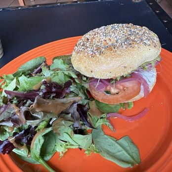Nostalgic Cafe - Garden Bagel was fresh and healthyish. - Coffee & Tea Near Me - Pasadena, California