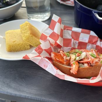 Bread & Brine - Cornbread, Honey Butter & Thyme. Connecticut Style Lobster Roll - Seafood Near Me - Hastings on Hudson, New York Bread & Brine - Cornbread, Honey Butter & Thyme. Connecticut Style Lobster Roll - Seafood Near Me - Hastings on Hudson, New York