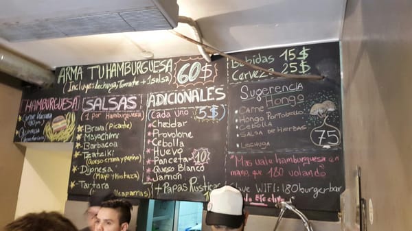 Menu photo 6 180 Burger Bar Buenos Aires, C