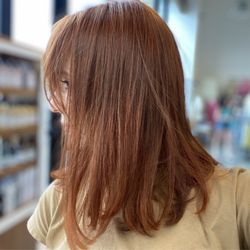 Mosaic Salon & Spa - Auburn hair and trim by Antonia