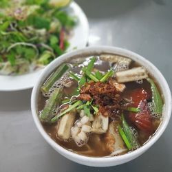 Thuy Shop - Bun Mam (Fermented Fish Noodle Soup)  https://www.instagram.com/the.wanderin.foodie/