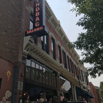 Windbag Saloon - View from the street - Burgers Near Me - Helena, Montana