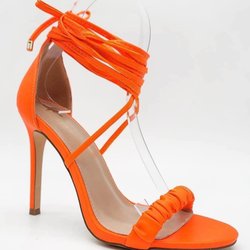 Platinum Plush Fashions - "Malibu" Neon Orange