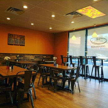 Thai Spoon Cafe - Interior. So clean, well decorated, and inviting - Thai Near Me - Redlands, California