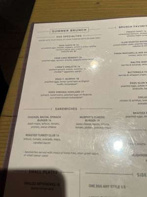 Menu photo 5 Murphy's Atlanta, GA