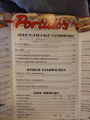 Menu photo 5 Portillo's Tinley Park Tinley Park, IL Menu photo 5 Portillo's Tinley Park Tinley Park, IL