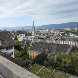 Polyterrasse - A view of Zurich from the Polyterrasse