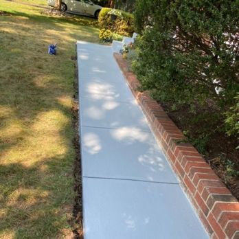 The Lawn Father - colored concrete - Tree Services Near Me