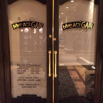 Mon Ami Gabi - French Near Me - Chicago, Illinois