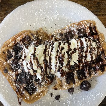 PG Vibes - Chocolate Oreo Waffles - Juice Bars & Smoothies Near Me - Pacific Grove, California