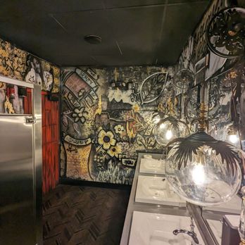 Agave & Rye - Woodmere - Women's bathroom - Tacos Near Me - Woodmere, Ohio Agave & Rye - Woodmere - Women's bathroom - Tacos Near Me - Woodmere, Ohio