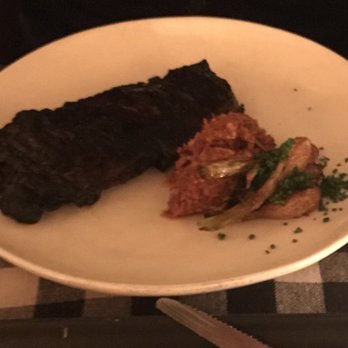 Upland - Black garlic sirloin steak - New American Near Me - New York, New York Upland - Black garlic sirloin steak - New American Near Me - New York, New York